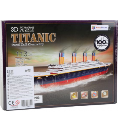 Puzzle 3D Titanic
